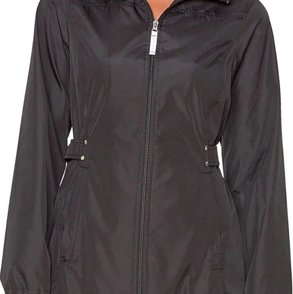 🆕️ JONES NEW YORK WOMEN'S  BLACK PARKA JACKET - Picture 2 of 7